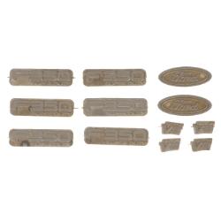 RC4WD F-350 Emblem Set, 4 RC4WD F-350 Emblem Set, 4