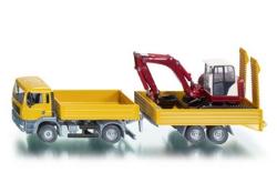 Siku - LKW mit Raupenbagge Siku - LKW mit Raupenbagge