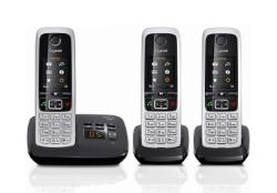 Gigaset C430A Trio schwarz Gigaset C430A Trio schwarz