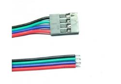 Kabel mit Stecker, rot, bl