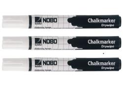 Nobo Boardmarker weiss, 3e