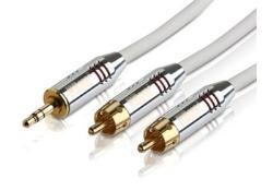 3.5 mm stereo Stecker > 2 