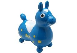 Hüpfpferd Rody blau, Alte Hüpfpferd Rody blau, Alte