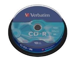 Verbatim CD-R 700MB/80Min,