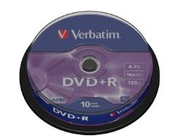 Verbatim DVD+R Medien 4.7G