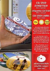 75 CD/DVD Etiketten XXL kl