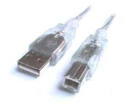 USB2.0 Kabel 1.8m A-B tran USB2.0 Kabel 1.8m A-B tran