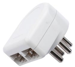 Telefon Adapter: 4Pol Stec Telefon Adapter: 4Pol Stec