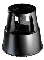 Wedo STEP Rollhocker, schw Wedo STEP Rollhocker, schw